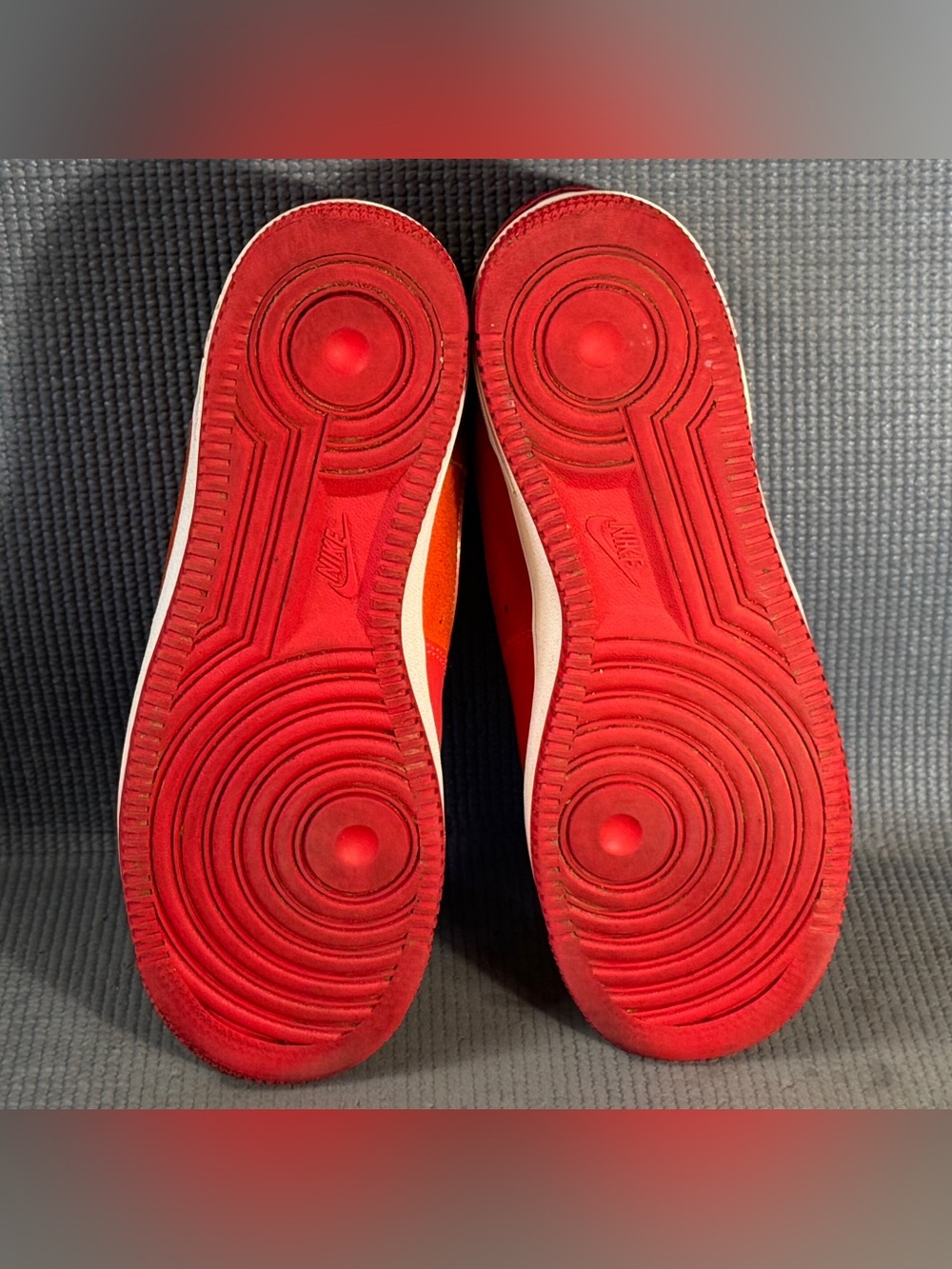 Nike Air Force 1 Atlanta ‘07 LV8 University Red Sneakers FD8306-657 Men’s Size 8 - Picture 9 of 11